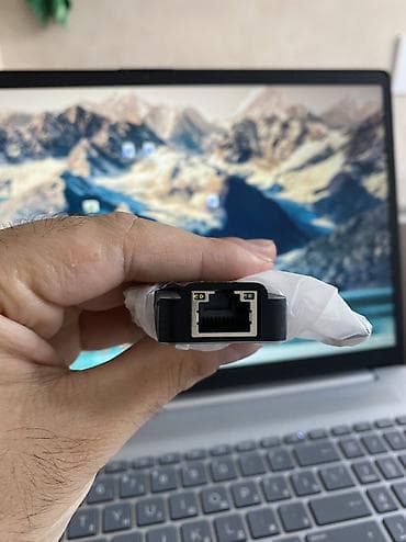 dell notebook: USB-C çoxportlu hub/adaptor Xüsusiyyətlər: - USB-C qoşulma (noutbuk — 4