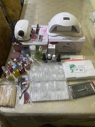 гель лаки: Manikür və gel-lak üçün tam set - SUN 5 Plus LED/UV lampa (taymer və — 2