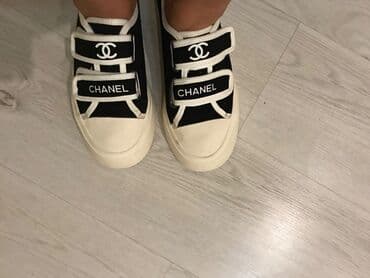 высокие кеды: Размер: 39, цвет - Белый, Б/у — 6