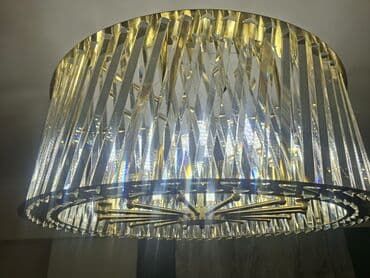 gece lampası: Çılçıraq, 10 və daha çox lampa, Xrustal — 5