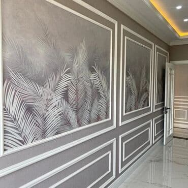 Plitə işləri: Kagiz oboylarin vurulmasi — 17