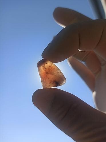 Heyranedici Gözəllikdə Təbii Aqat ( Karnelian) Daşı Satılır 💎 — 1