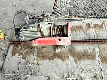 Перила: Elektrik troslu vinç – HGS-B 800 Micro Electric Hoist Texniki — 2