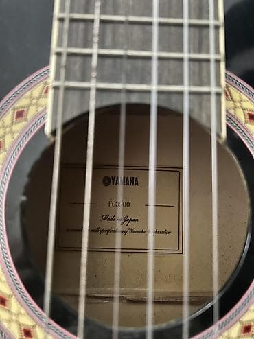 klasik gitar: Klassik akustik gitara – qara rəng - Korpus: klassik forma, parlaq — 2