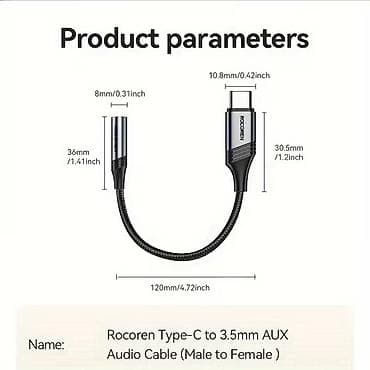 aux usb: Adapter 120 Vt, Yeni — 2
