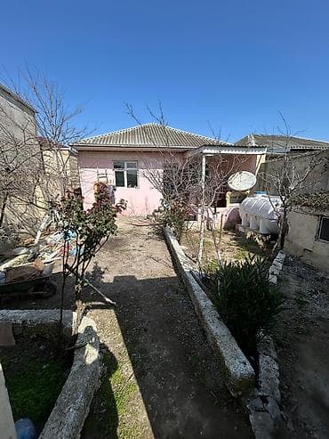 3 bucaq evler: 2 otaqlı həyət evi - Plan: geniş dəhliz, işıqlı qonaq otağı, yataq — 5