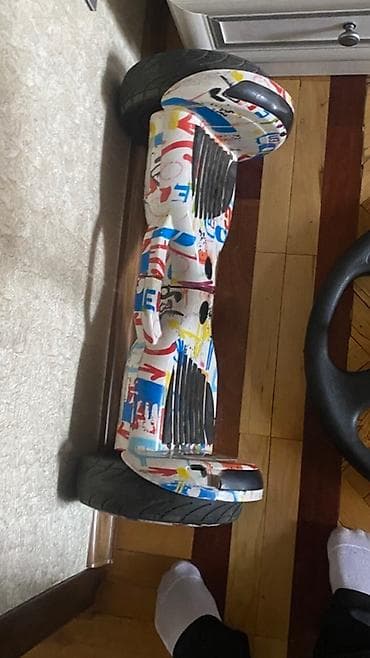 seqvay: Qrafiti dizaynlı hoverboard (özünübalanslayan skuter) - Korpus — 1