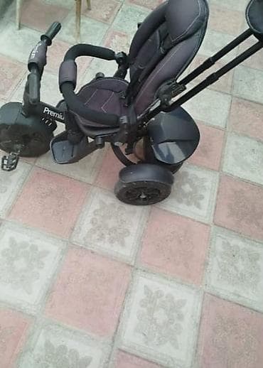 velocruz велосипед: Uşaq üçtəkərli velosipedi – Premium brendli, parent control/sürücü — 1