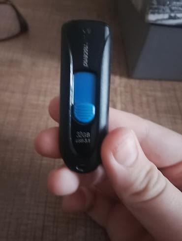 Flash kart Sandisk, 32 GB, USB 3.0, İşlənmiş