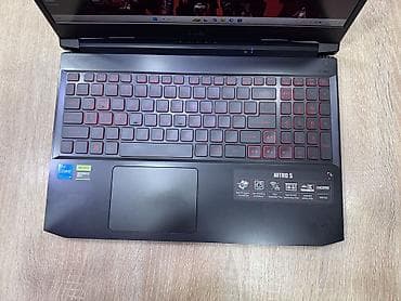oyun notebooku: İşlənmiş Acer Nitro, 15.6 ", Intel Core i5, 512 GB, Ünvandan götürmə, Ödənişli çatdırılma, Rayonlara çatdırılma — 7