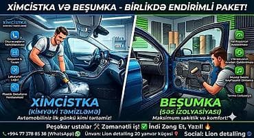 Ximçistka (kimyəvi təmizləmə) və Beşumka (səs izolyasiyası) – birlikdə