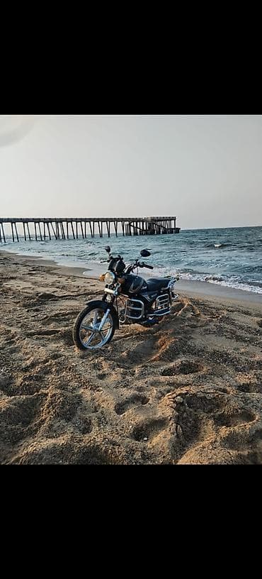 larzon disk: Freedom MX49 motosiklet - Gövdə rəngi: qara, dekorativ zolaqlar - — 1