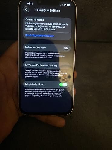 iphone 17 satışı: IPhone 14, 128 GB, Gümüşü, Face ID — 2