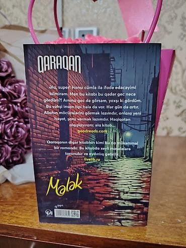 Kitablar və jurnallar: Qaraqan müəllifinin "Mələk" adlı psixoloji triller janrında kitabı — 2