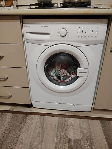 paltar tiken: Arçelik paltaryuyan maşın – ön yükləməli, 5 kq tutumlu, A sinif enerji — 1