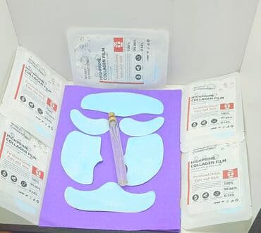 qarin eritmek ucun maskalar: Collagen film üz problemi həlli üçün indi 15 ədədinin qiymətinə 30 — 3