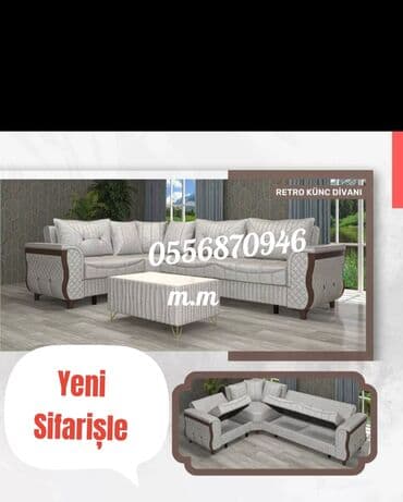 mətbəx ucun divan: Künc divan, Yeni, Açılan, Bazalı, Parça, Şəhərdaxili pulsuz çatdırılma — 21