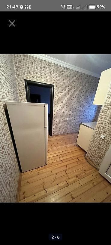 bir otaqlı ev kirayə verirəm: 1 otaqlı mənzil – mətbəx və mebel ilə. Yalnız Ailəli şəxslərə verilir — 1