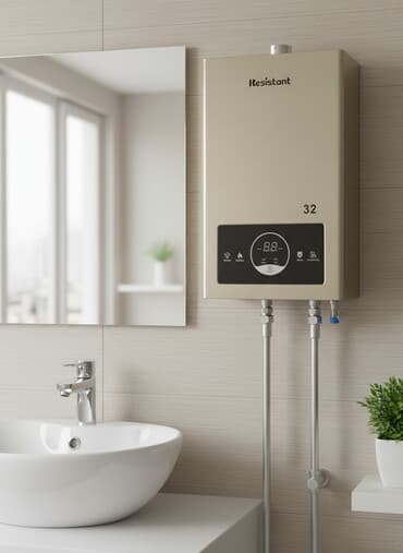 Resistant 32 divar tipli qızdırıcı/kolonkanın xüsusiyyətləri: - Ön