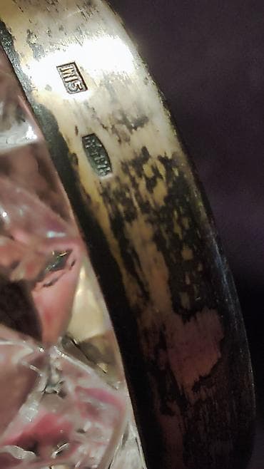 baliq qab: Qənd qabı, 1960 il, Gümüş, SSRİ — 4