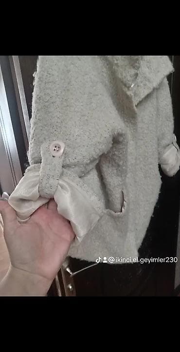 İPEKYOL qadın jaketi - Model: yumşaq “teddy/bukle” toxumalı qısa — 2