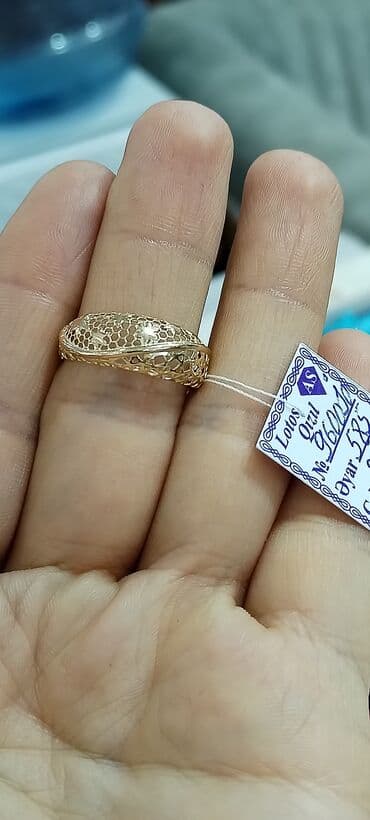 Üzük, Sarı qızıl, 585 Əyar, Qaşsız lalafo.az -da Üzük, Sarı qızıl, 585 Əyar, Qaşsız