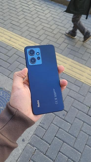Redmi Note 12, 128 GB, rəng - Qara, Zəmanət, Sensor, Barmaq izi