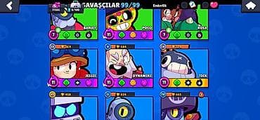 Velosiped ehtiyyat hissələri: Brawl Stars hesabı – yüksək göstəricilərlə dolu full kolleksiya - — 7