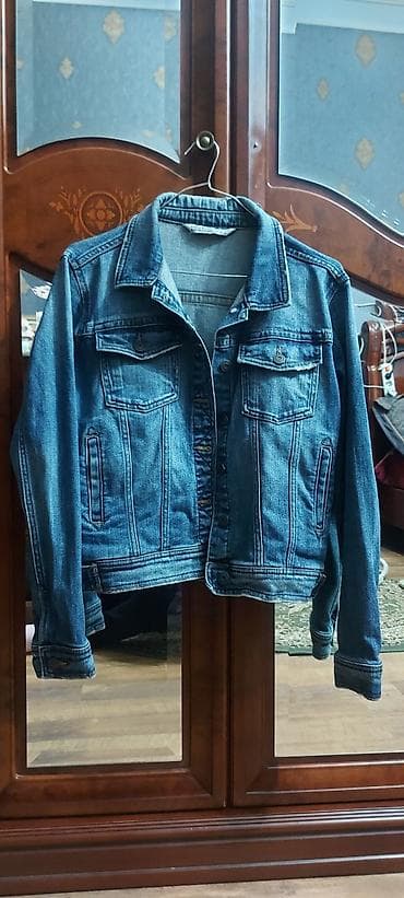 Zara Basic Z1975 Denim cins gödəkcə - Model: klassik denim jaket -