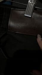 женские джинсы со стразами: Джинсы, M, L, цвет - Голубой — 24