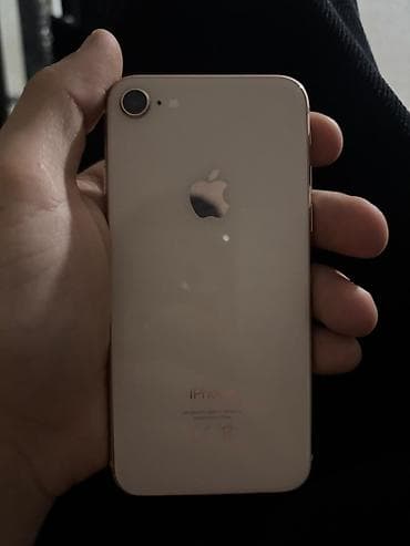 ekran telefonu: IPhone 8, Qızılı, Simsiz şarj — 3