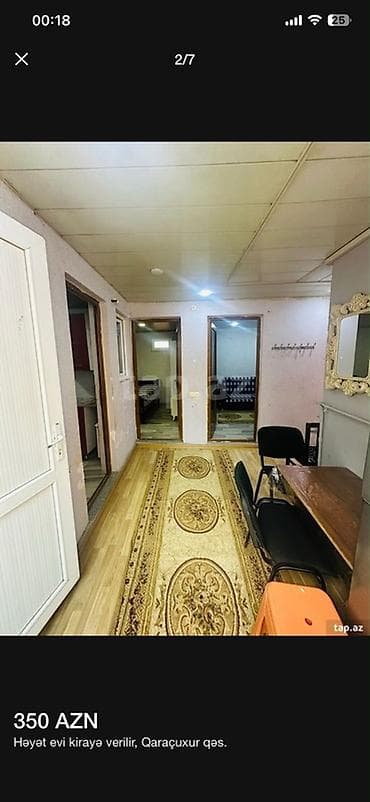 sumqayitda ev: 60 kv. m, 2 otaqlı, Kombi, Qaz, İşıq — 3