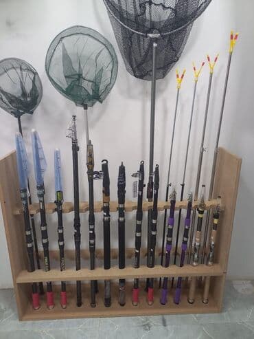 baliq tutmaq ucun tor: Balıqçılıq üçün komplekt avadanlıq dəstləri. Balıq tutan çubuqlar 8 — 1