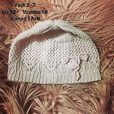 2 yas: Yash:2-7
Eni:52+ Uzunluq:18
Qiymet:3AzN — 1