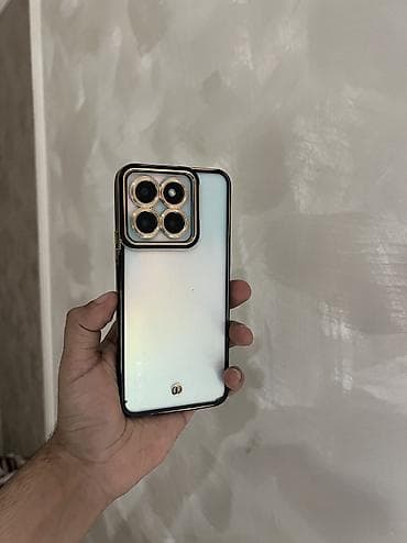 iphone 11 korpus: Honor X6a, 128 GB, Barmaq izi, Face ID — 9