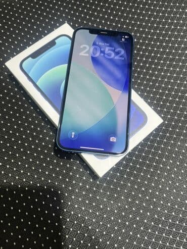 IPhone 12, 128 GB, Mavi, Face ID lalafo.az -da IPhone 12, 128 GB, Mavi, Face ID