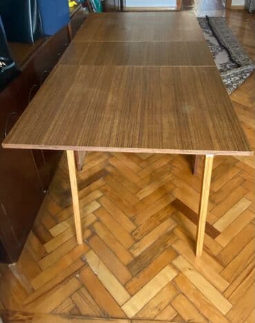 обеденный стол купить: Qonaq masası, İşlənmiş, Açılan — 3