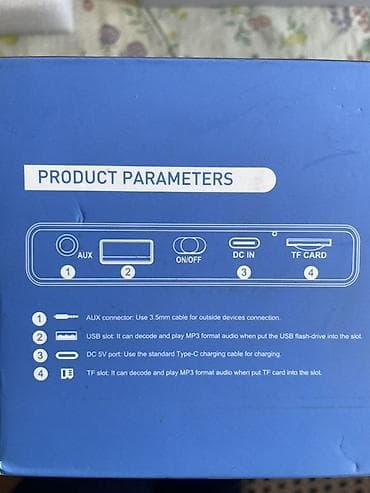 hoco ew 30: Hoco Kolonka, Növ - Saundbar, rəng - Qara — 3