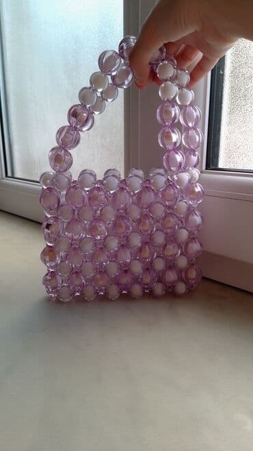 сумка из бусин своими руками: Сумка с короткой ручкой — 1