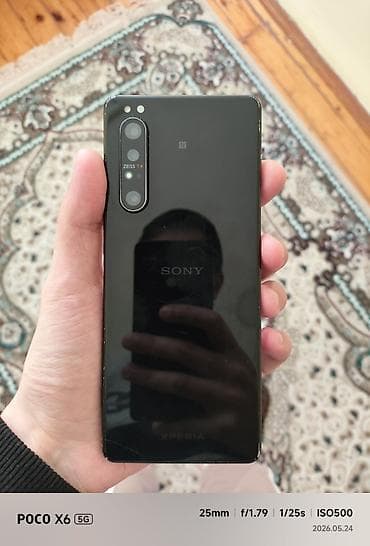 səs dinamik: Sony Xperia 1 II, 256 GB, rəng - Qara, Sensor, Barmaq izi, Simsiz şarj — 5