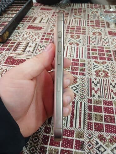 Alcatel: IPhone 16 Pro, 256 GB, Desert Titanium, Qırıq — 6