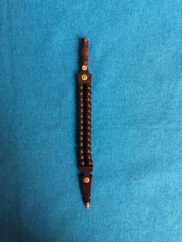 nişan xoncaları bəzədilməsi: Tesbeh 30 sm uzunlugda turmede hazirlanib materiali Ebonit ideal — 7