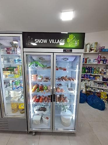 dondurma soyuducular: SNOW VILLAGE vitrin tipli soyuducu dolablar – market və kafe üçün — 2