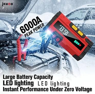 Aksesuarlar və tüninq: Portativ avtomobil akkumulyatorunu işəsalma cihazı – 6000A pik güc — 3