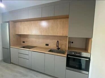 kunc divan metbex ucun: Sifarişlə mətbəx dəsti, Özü çəkən petlələr, MDF, Kredit yoxdur, Pulsuz çatdırılma — 1