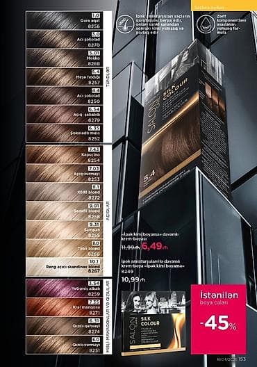 parca boyası: Faberlic saç boyaları və parça üz maskaları Expert davamlı saç — 3