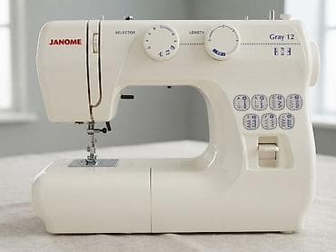 аккумулятор 12в 7а ч: Швейная машина Janome, Б/у,Механическая — 1