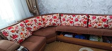 kabin kunc bolməsi: Künc divan – yumşaq mebel dəsti - Forma: L şəklində künc divan, modul — 3