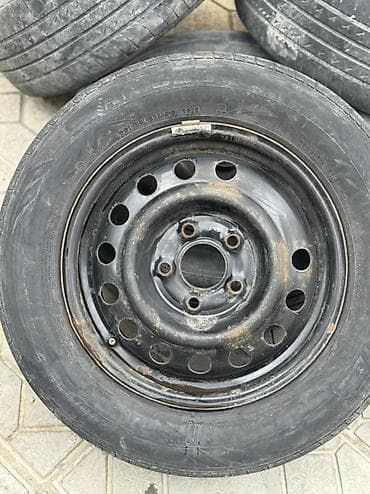 sam diskler: Hunday disqi 205/65/15 - Komplekt: 4 ədəd yol təkəri + 4 ədəd qara — 2
