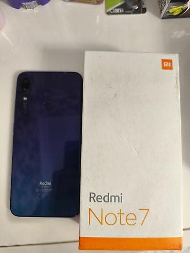 Xiaomi Redmi Note 7 – orijinal qutusu ilə Xüsusiyyətlər: - 6.3" Full